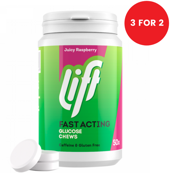 Lift Fast Acting Glucose Chewable Tablets - Pack of 50